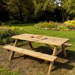 Bord bænkesæt Eco, 6 pers.