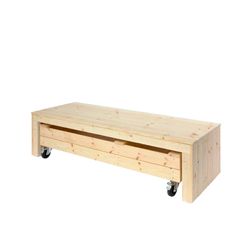 Fun bænk m. multikasse 180 cm