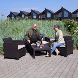 Udendørs sofasæt Prima Mocca