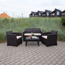 Udendørs sofasæt Prima Mocca
