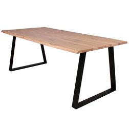 Plankebord 240x95x74h cm hvidolieret