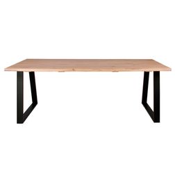 Plankebord 240x95x74h cm hvidolieret