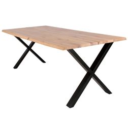 Plankebord 240x95x74h cm hvidolie