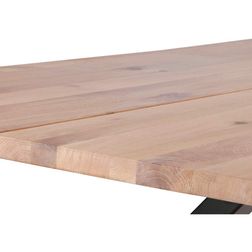 Plankebord 240x95x74h cm hvidolie