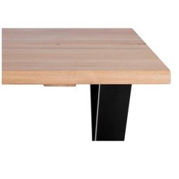 Plankebord 240x95x74h cm hvidolie