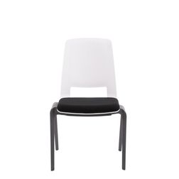 Mødestol Fila rækkestol m. sort polster
