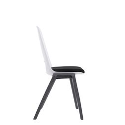 Mødestol Fila rækkestol m. sort polster