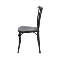 Stol CB 275 P,Plast , sort