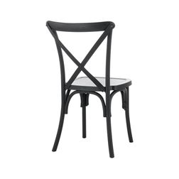Stol CB 235 Plast, sort