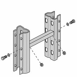 Distancestykke P90 2 stk. 26 cm