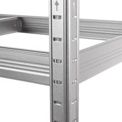 Stålreol StelCon 45x90x180h cm, 250 kg