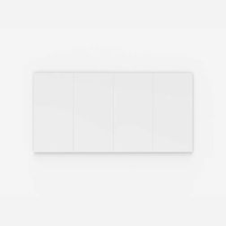 Silk Spaces glastavle, 400x200 cm