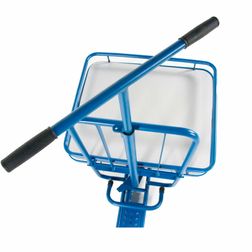 Løbehjul med lad. 150kg. Blå.