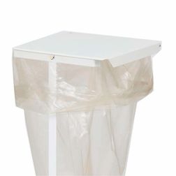 Låg til affaldsvogn,  60 ltr. Hvid