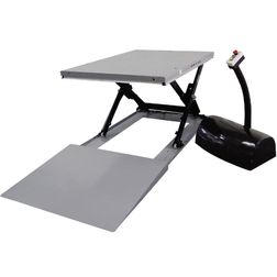 Løftebord lavprofil med rampe