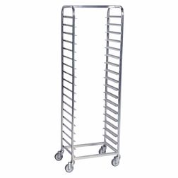 Bakkevogn for 18 bakker. 