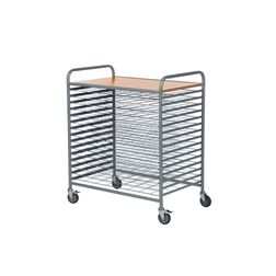 Tørrevogn med 15 plan