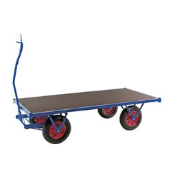 Trækvogn 100x250 cm, blå