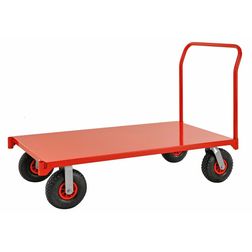 Platformsvogn 155x76x105h rød