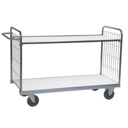 Hyldevogn fleksibel 2 hylder 119 cm