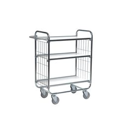 Hyldevogn fleksibel 3 hylder 95 cm