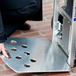 L-foldeplade til Cargomaster sækkevogn