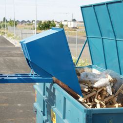 Tipcontainer Tippo 2500L, Blå