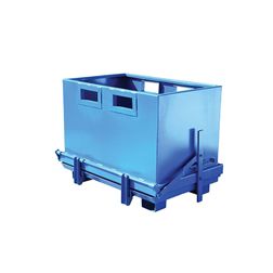 Container med bundtømning 1800L