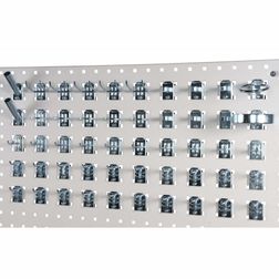 Værktøjsophæng / kroge 50 stk ass.