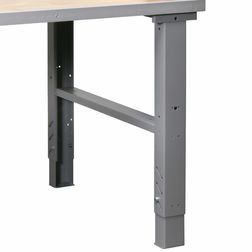 Ben til arbejdsbord justerbar 70-97 cm 