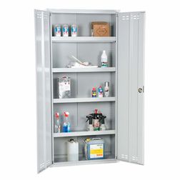 Miljøskab 195x92xd42, 4 hylder