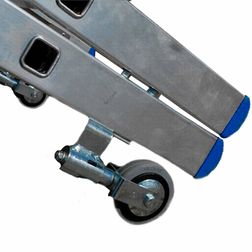 Hjul til wiener-stiger, 2 stk.