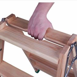 Arbejdsbuk i træ 2x2 trin