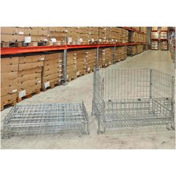 Trådbur, medium, sammenklappelig