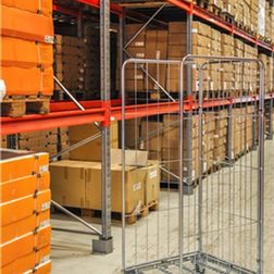 Rullecontainer 72 cm Bred m. 3 vægge