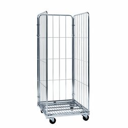 Rullecontainer 72 cm Bred m. 3 vægge