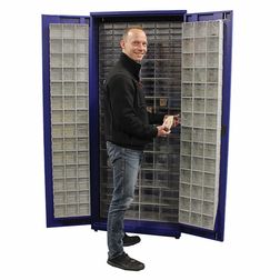 Skuffeskab HiMax med 220 småkasser
