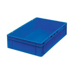 LUX EURO kasse 60x40x14,5 cm blå