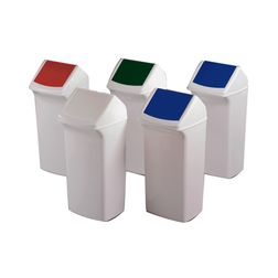 Affaldsspand med vippelåg 40L