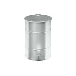 Affaldsbeholder m/fodpedal 30L Galv.