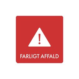 Pictogram 'FARLIGT AFFALD'