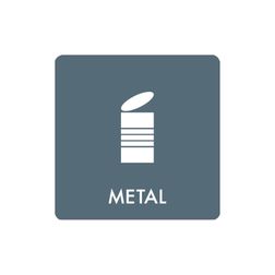 Pictogram udendørs 'METAL'