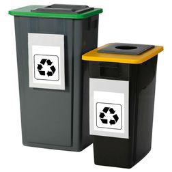 Mærkatholder til front