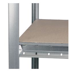 Stålreol HI280, 2 fags Storreol, 80x405x210h cm