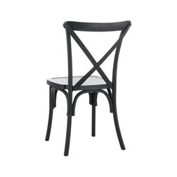 Stol CB 235 Plast, sort