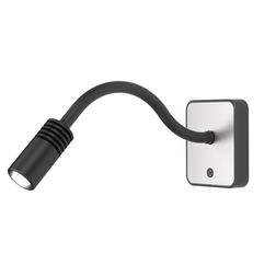 Væglampe Luxo A70 WG Sort/Krom