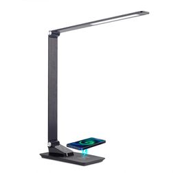 Skrivebordslampe INLUX UniCharge 2, sort