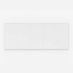 Silk Spaces glastavle, 500x200 cm