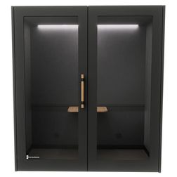 Dobbeltboks PhoneAlone, egetræslameller