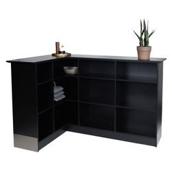 Receptionsskranke L-formet 180x120 cm